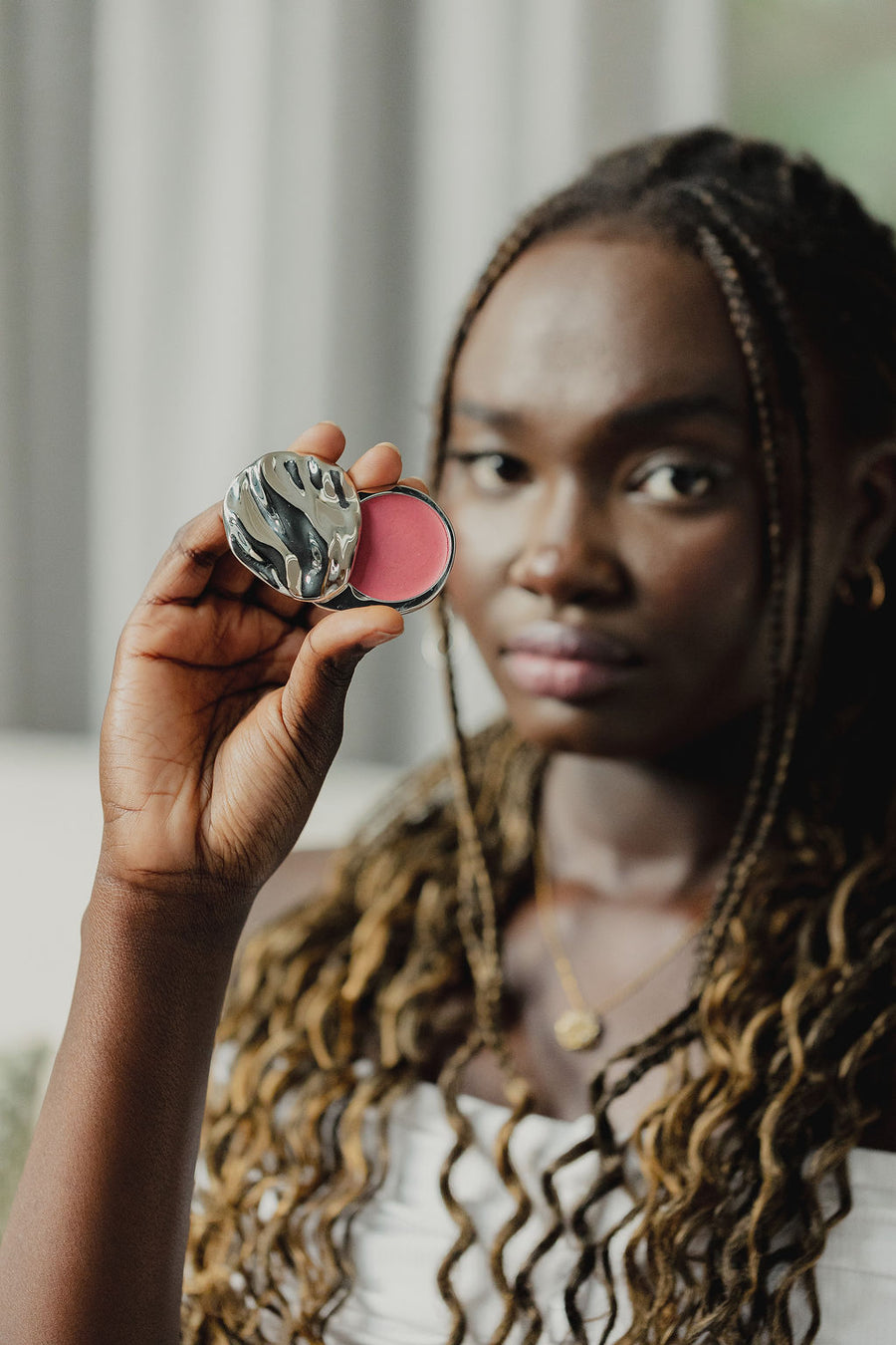 SLAY SHELL SPF 50 Mineral Lip Balm - Raspberry Gelato