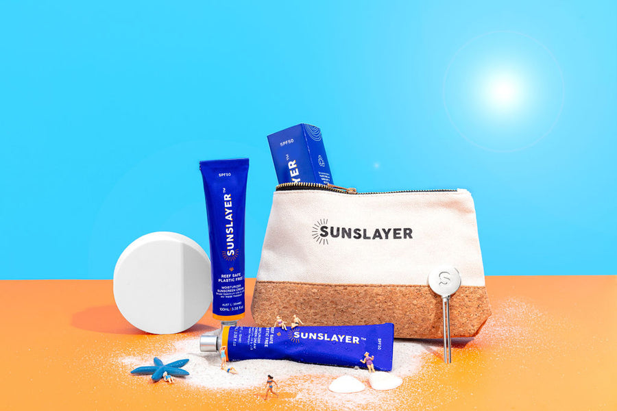 MOTHERS DAY BUNDLE - 1 Sunscreen + Beauty Bag + Tube Key